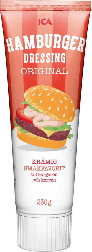 Ej sorterad Hamburgerdressing Ica