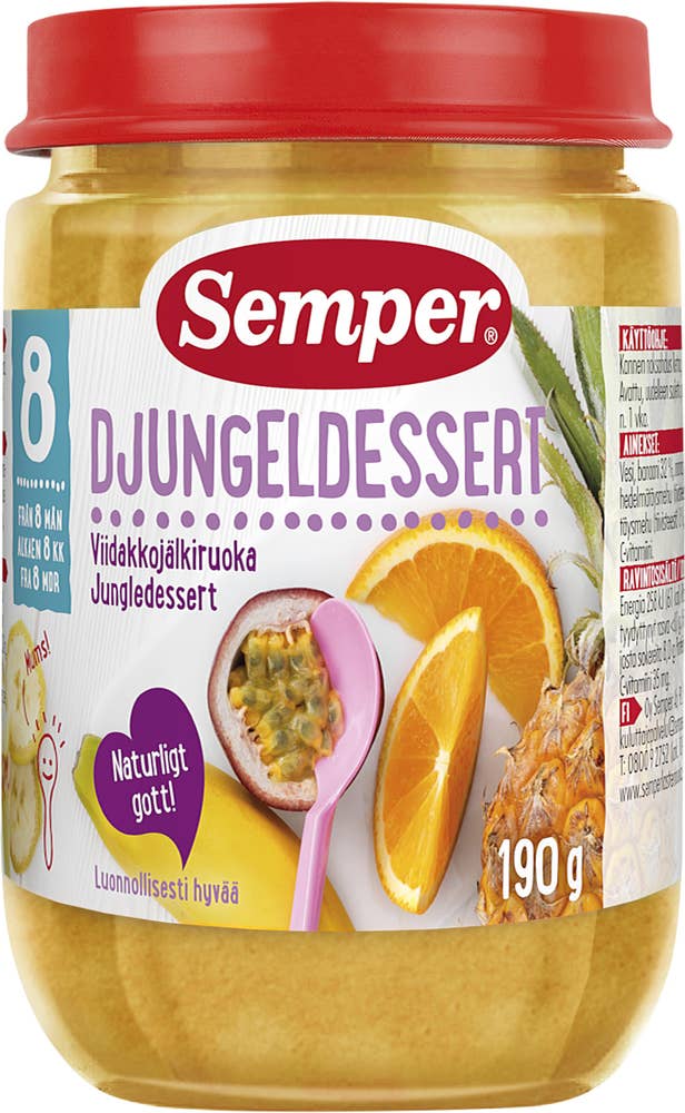 Semper Djungeldessert 8M