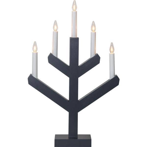 Star Trading Ljusstake Vinga Grå