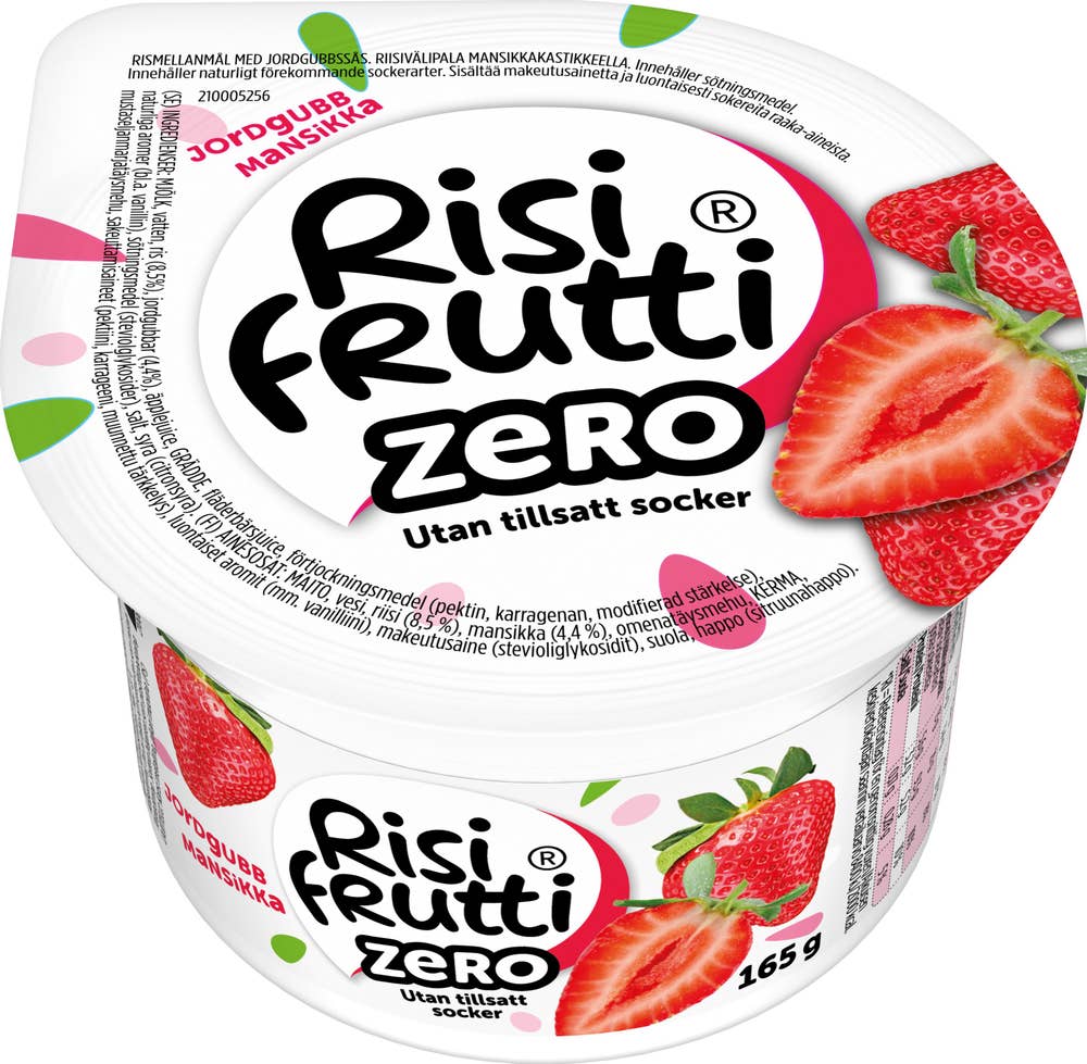 RisiFrutti Jordgubb Utan Tillsatt Socker