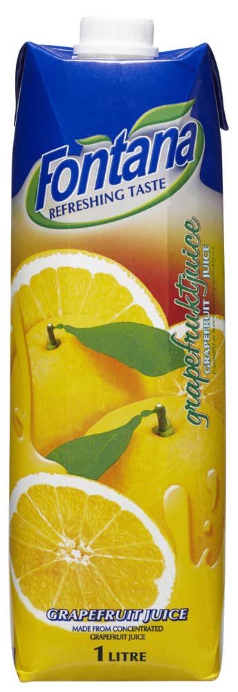 Fontana Grapefruktjuice 1L