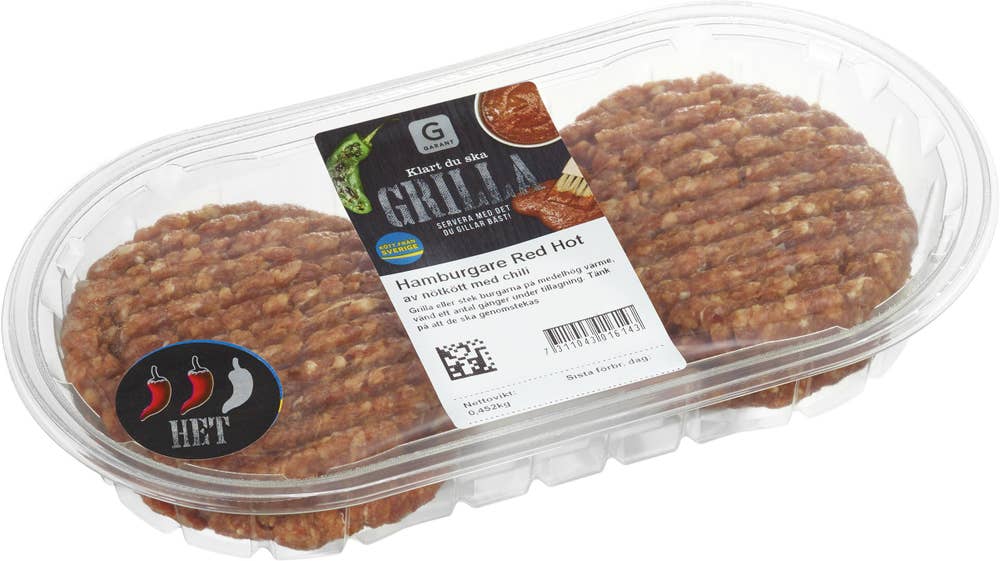 Garant Burger Red Hot