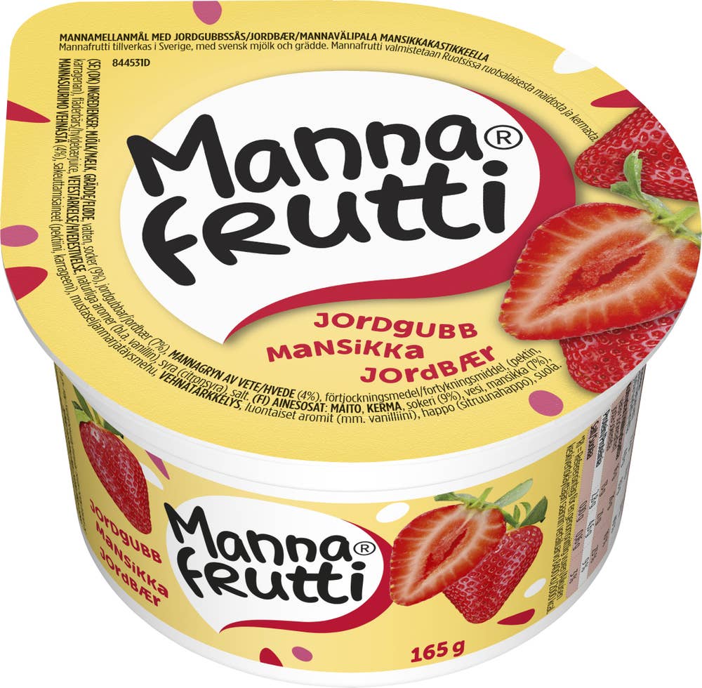 Mannafrutti Jordgubb