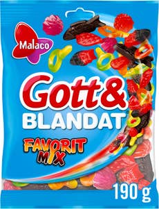 Malaco Gott & Blandat Favorit Mix