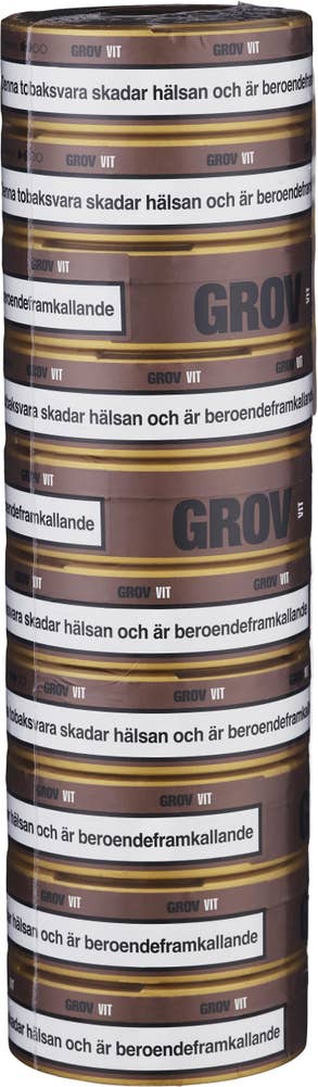 Grov Vit Portion Snus