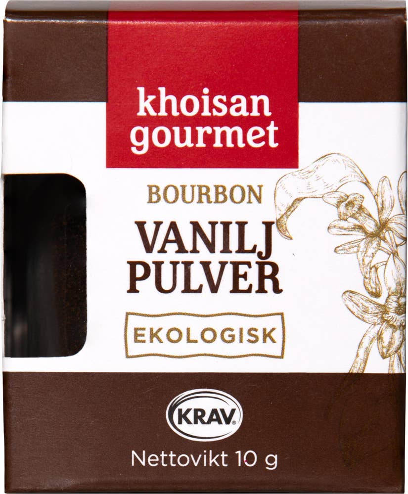 Khoisan Gourmet Bourbon Vaniljpulver KRAV Khoisan Gourmet
