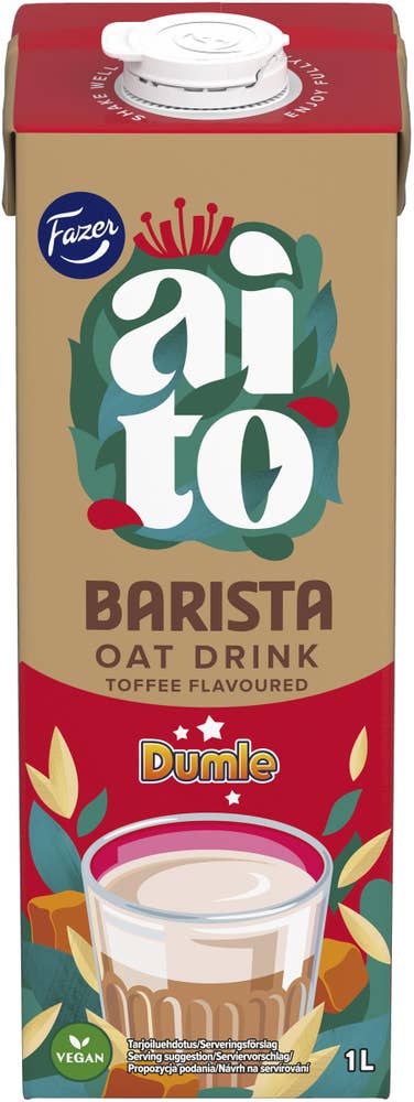 Fazer Aito Barista Havredryck Dumle