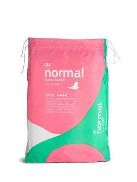 Kronans Apotek Tunn Binda Normal, Binda med vingar, 100 st