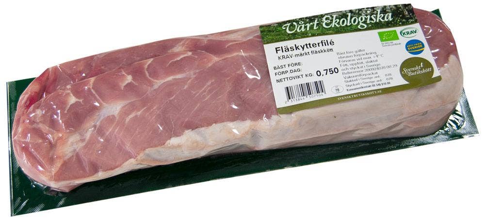 Vårt Ekologiska Fläskytterfilé KRAV Vårt Ekologiska