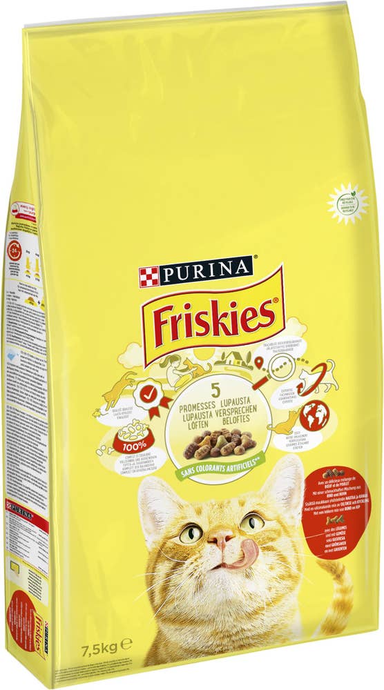 Friskies Adult Oxkött/Lever/Grönsaker Friskies