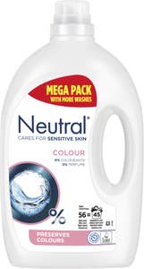 Neutral Flytande Tvättmedel Color Parfymfri Megapack