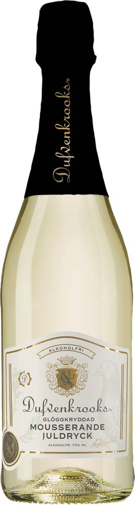 Dufvenkrooks Mousserande Juldryck Glöggkryddad Allkoholfri 0,5%