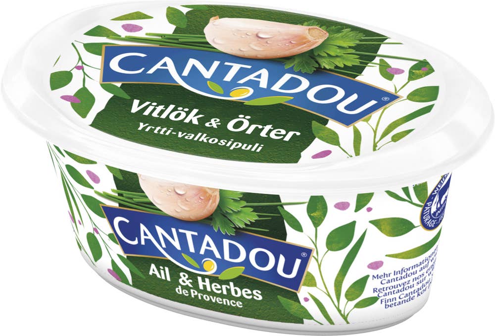 Cantadou Färskost Vitlök och Örter 32%