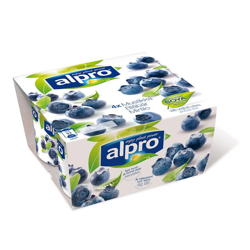 Alpro Yofu Blåbär Sojayo 4% 4x Alpro
