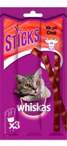 Mixed Kattgodis Sticks Oxkött 3-p