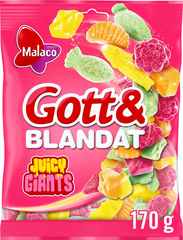 Malaco Gott & Blandat Juicy Giants