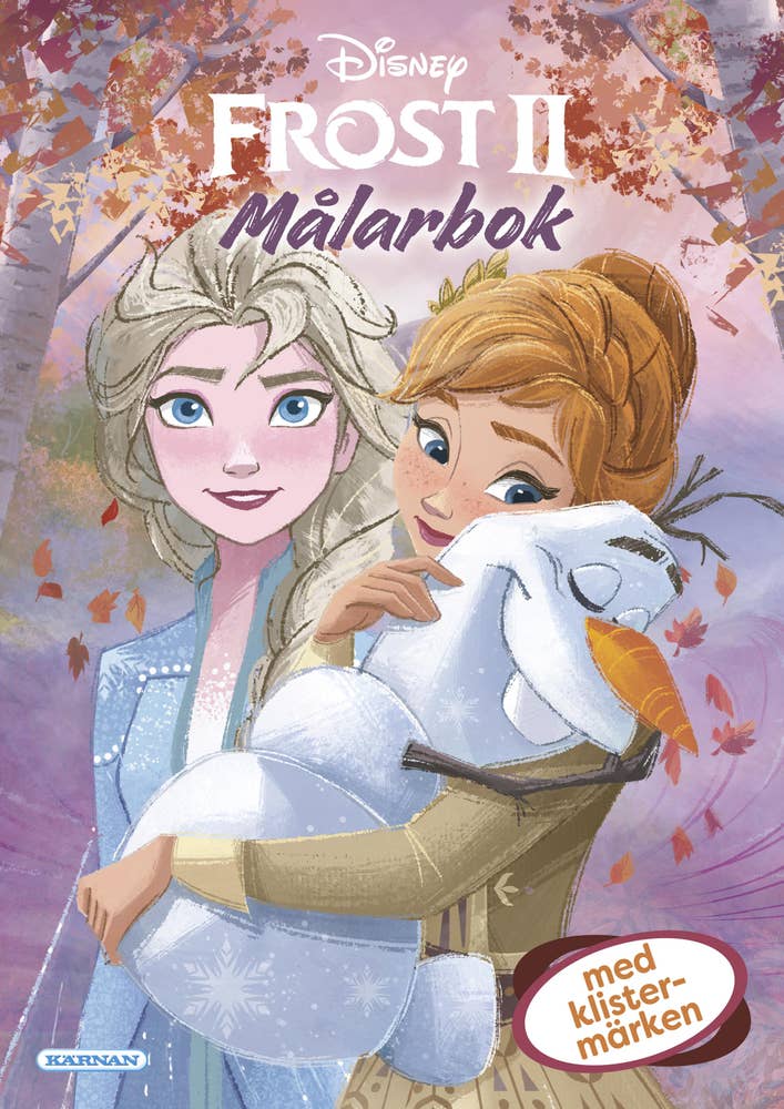 Kärnan Målarbok Disney Frost II