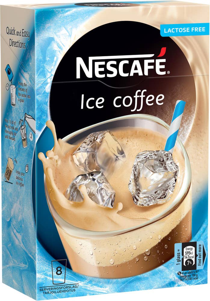 Nescafé Snabbkaffe Ice Coffee 8-p