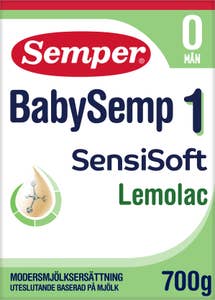 Semper Modersmjölksersättning BabySemp 1 Lemolac 0M