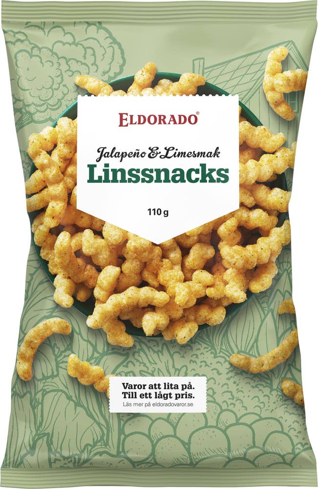 Eldorado Linssnacks Jalapeno & Lime