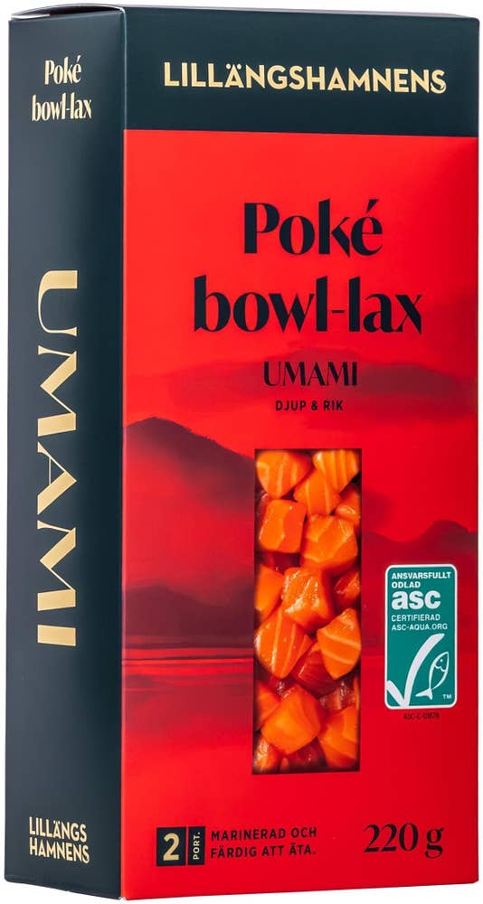 Lillängshamnens Pokébowl-Lax Umami ASC