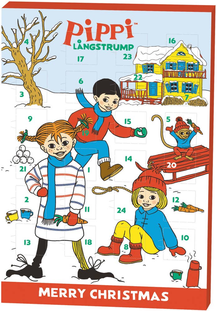 ASBA Adventskalender Pippi Långstrump