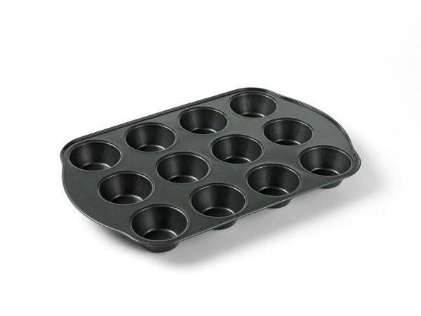 Funktion Muffinsform 12 Hål Grå Funktion