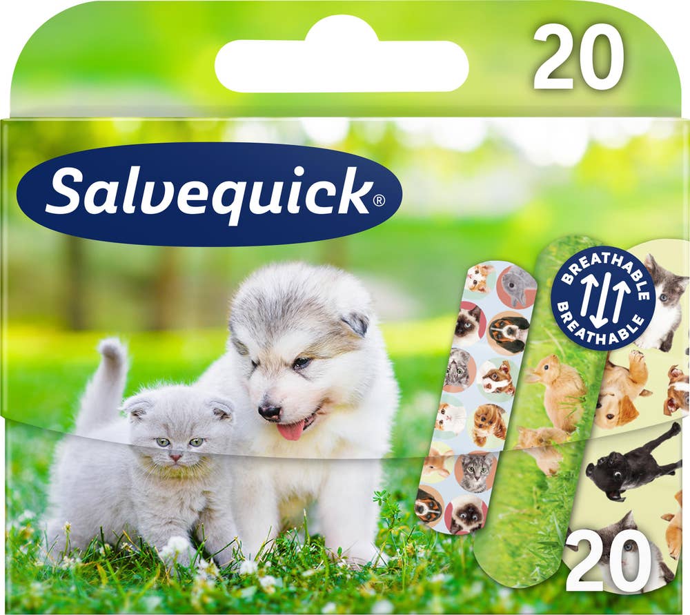 Salvequick Plåster Animal Planet