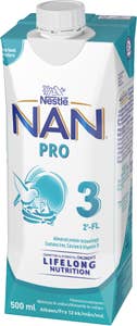 Nestlé Mjölkdryck Drickfärdig NAN Pro 3 12M