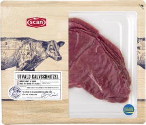 Scan Utvald Kalvschnitzel
