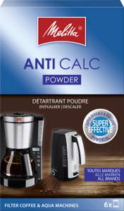 Melitta Avkalkare Pulver 6x20g