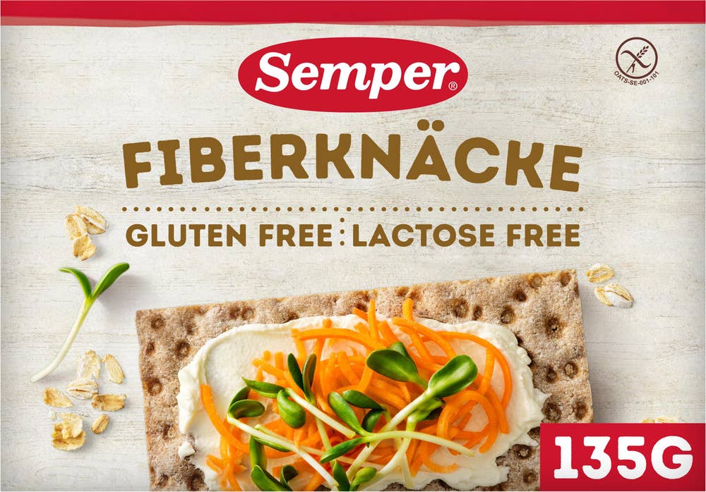 Semper Fiberknäcke Glutenfri