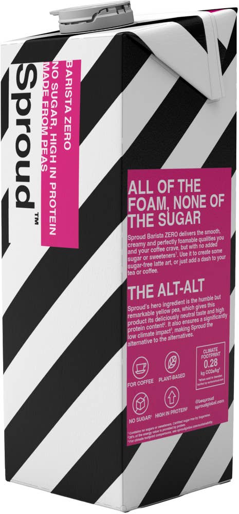 Sproud Barista Zero Ärtdryck vegansk