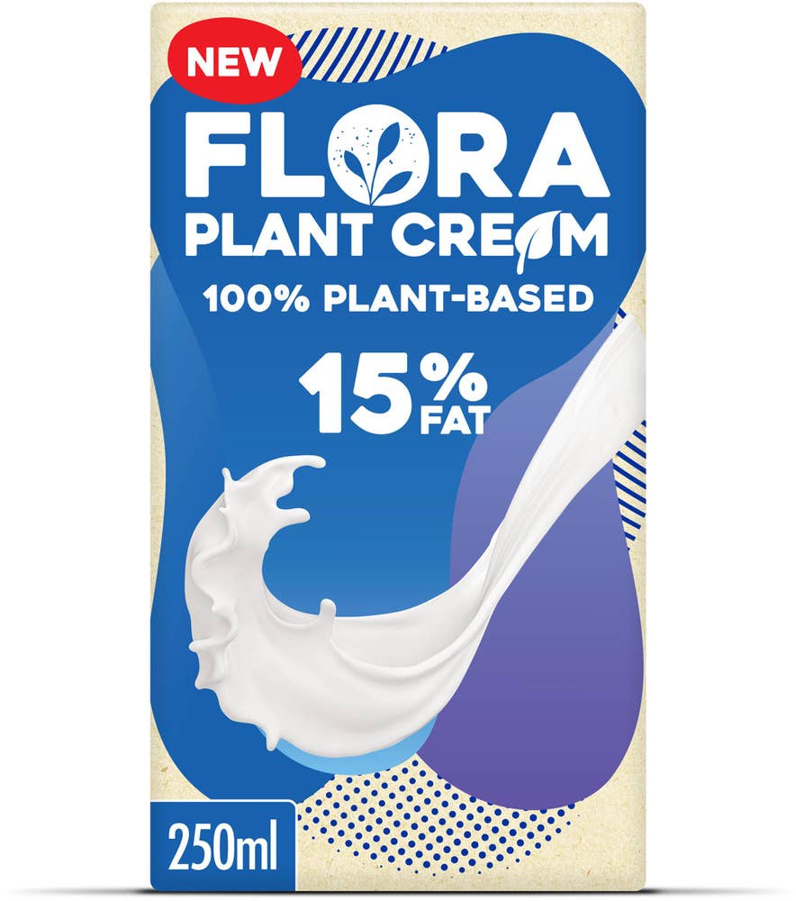 Flora Plant Cre+m Växtbaserad 15%