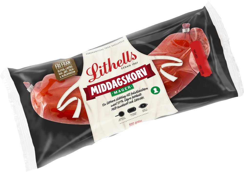 Lithells Middagskorv 9% Lithells