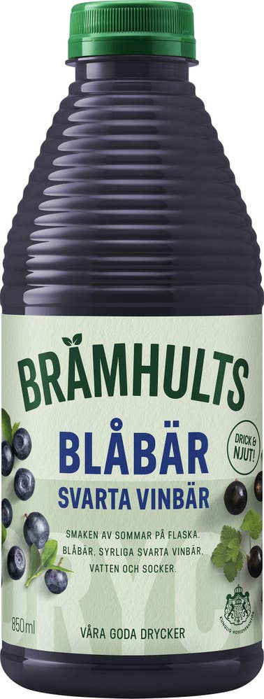 Brämhults Dryck Blåbär & Svarta Vinbär