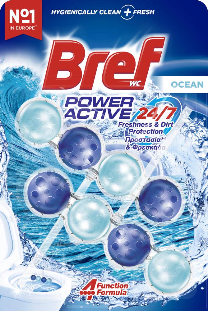Bref Power Active Ocean Toalettblock