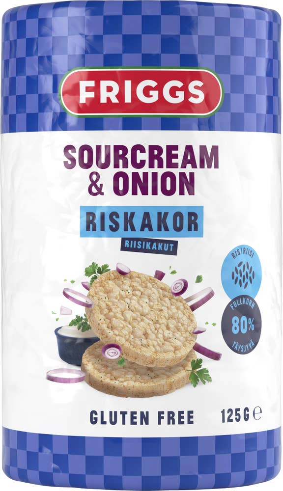Friggs Riskakor Sourcream & Onion