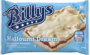 Billys Pan Pizza Halloumi Dream Fryst