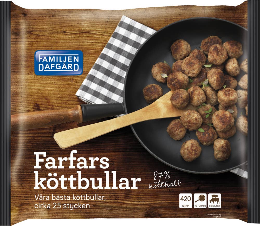 Dafgårds Farfars Köttbullar Familjen Dafgård