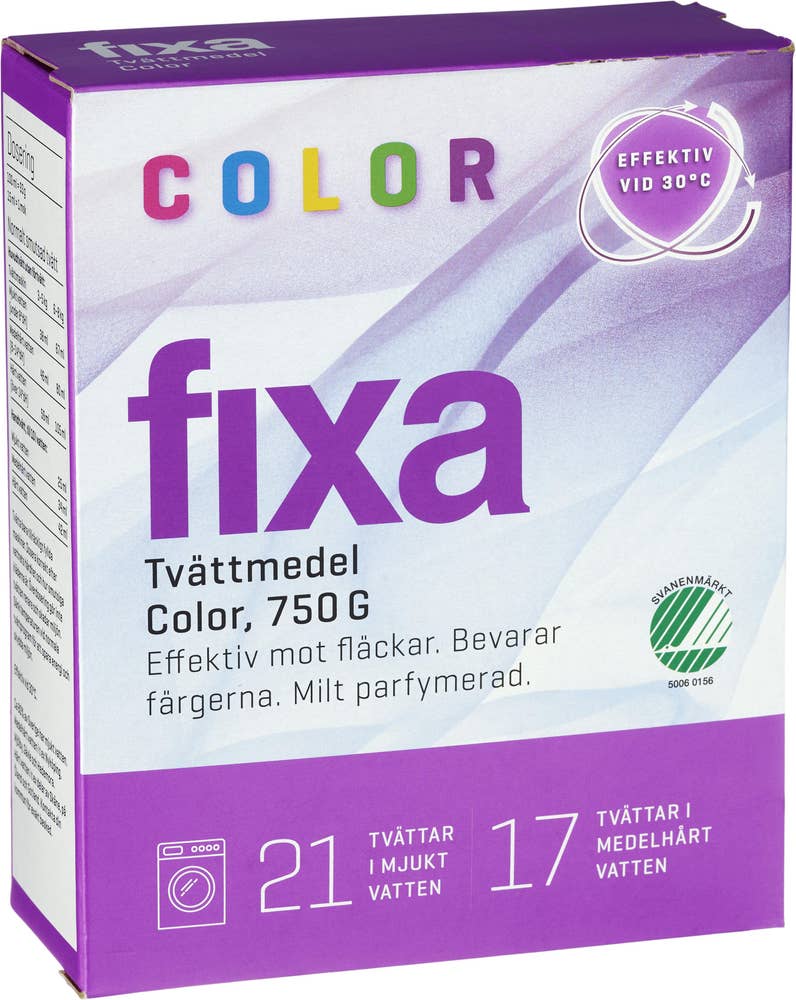 Fixa Tvättmedel Color