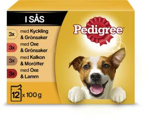 Pedigree Hundmat Adult 12x100g