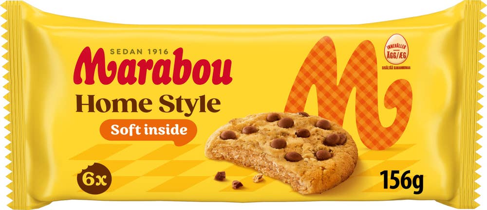Marabou Homestyle Cookies Soft Inside Marabou