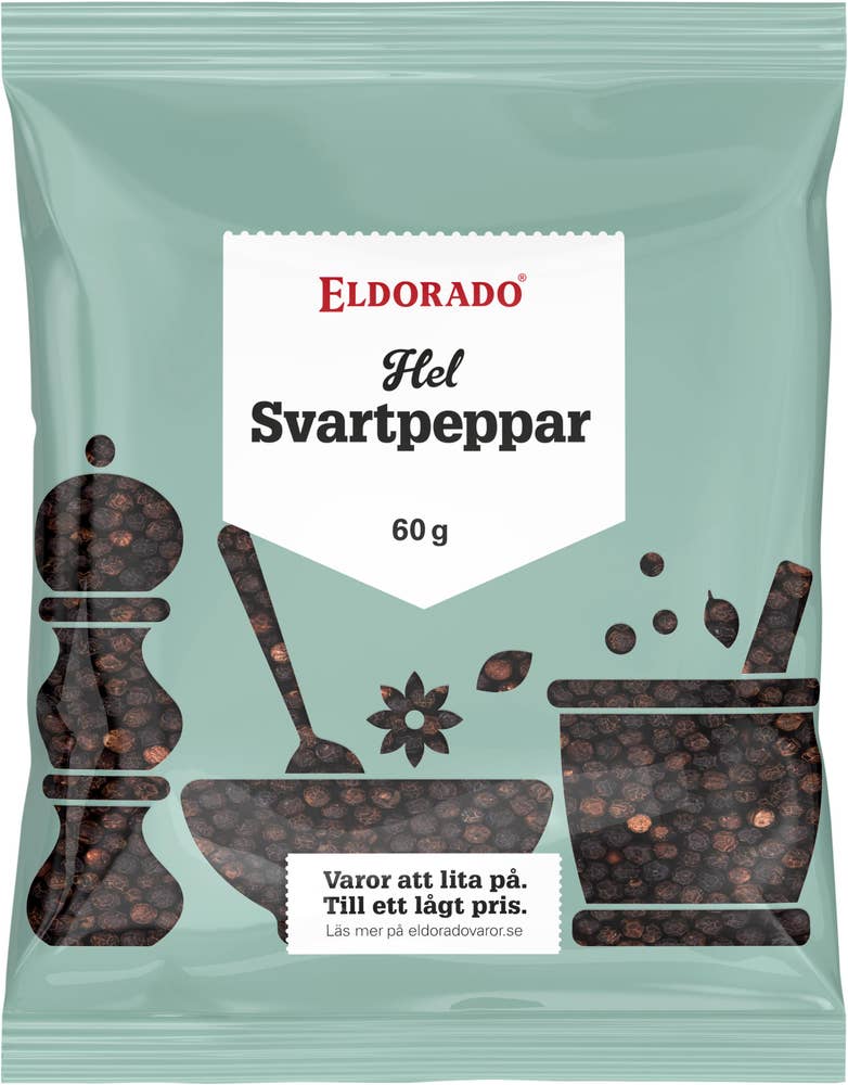 Eldorado Svartpeppar Hel