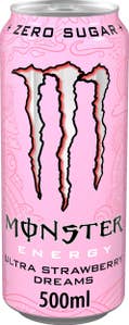 MONSTER ENERGY Energidryck Ultra Strawberry Dreams