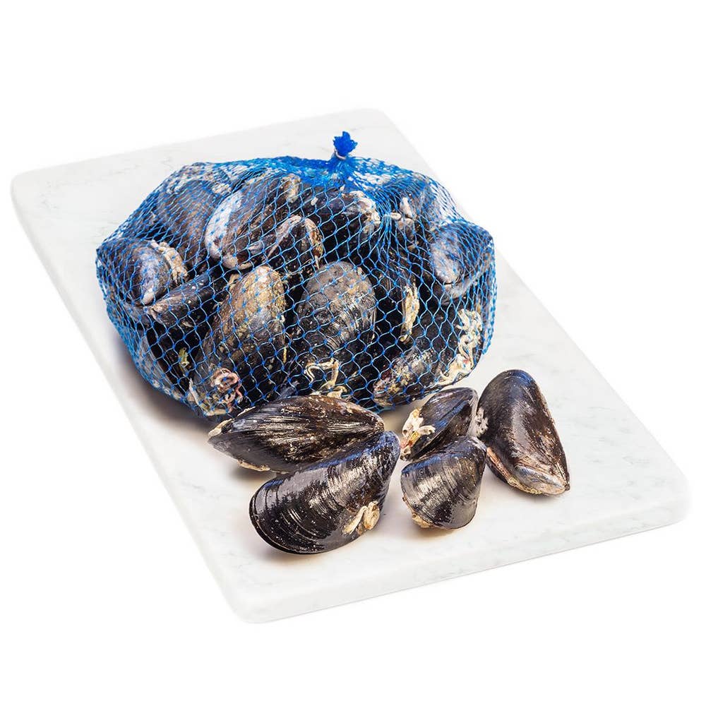 Bergfalk Blåmusslor KRAV Färska i Nät ca Bergfalk