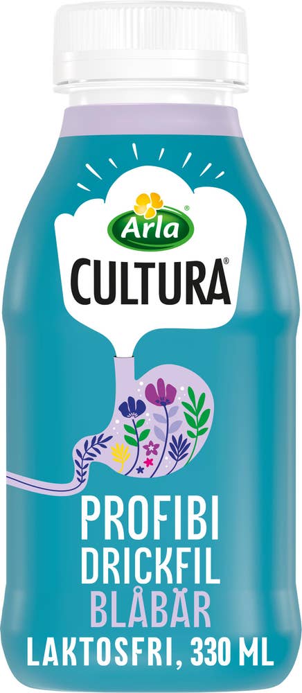 Arla® Cultura® Profibi Drickfil Blåbär Laktosfri