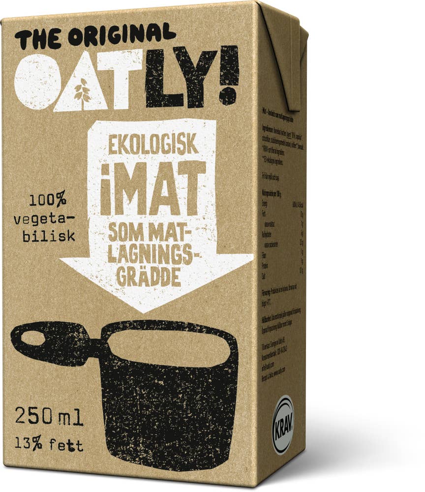 Oatly iMat 13% EKO/KRAV 250ml Oatly