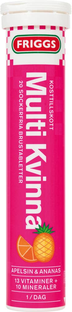 Friggs Multivitamin Kvinna 20-p Friggs