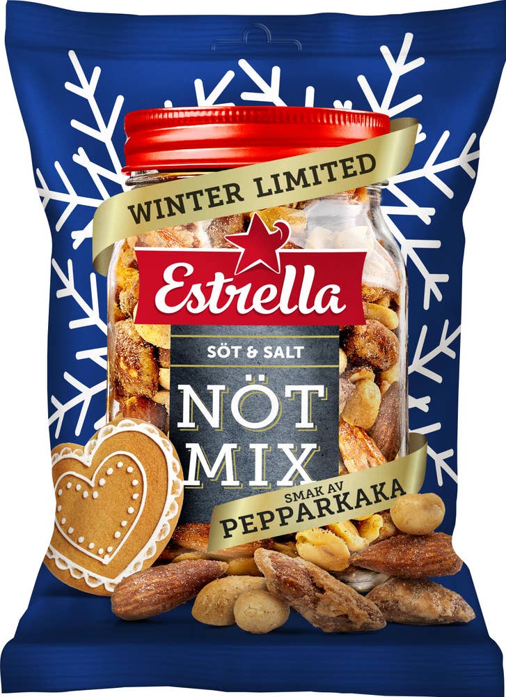 Estrella Nötmix Pepparkaka